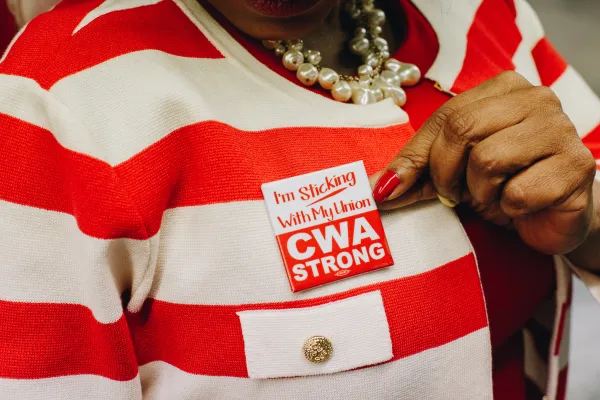 CWA Strong button